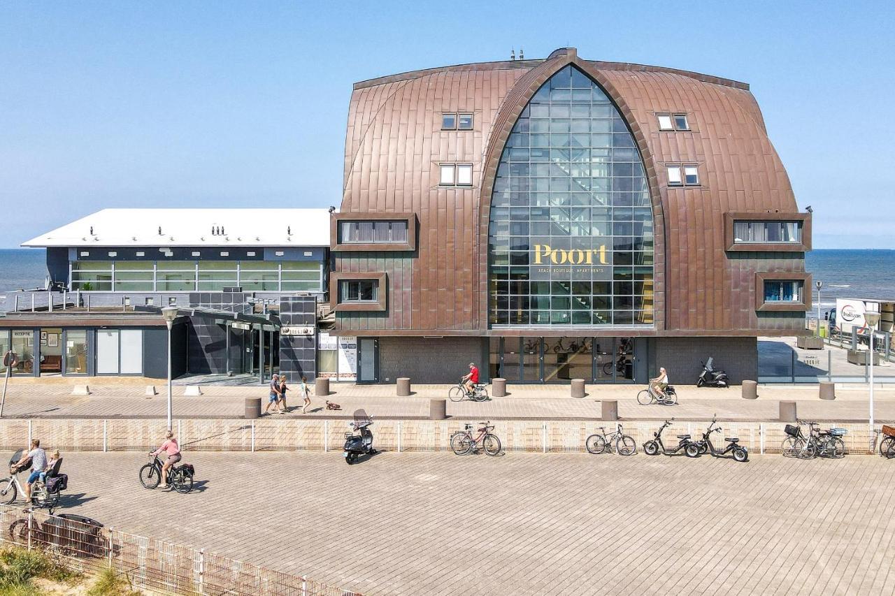Appartement Met Frontaal Zeezicht In 布罗门代尔 外观 照片