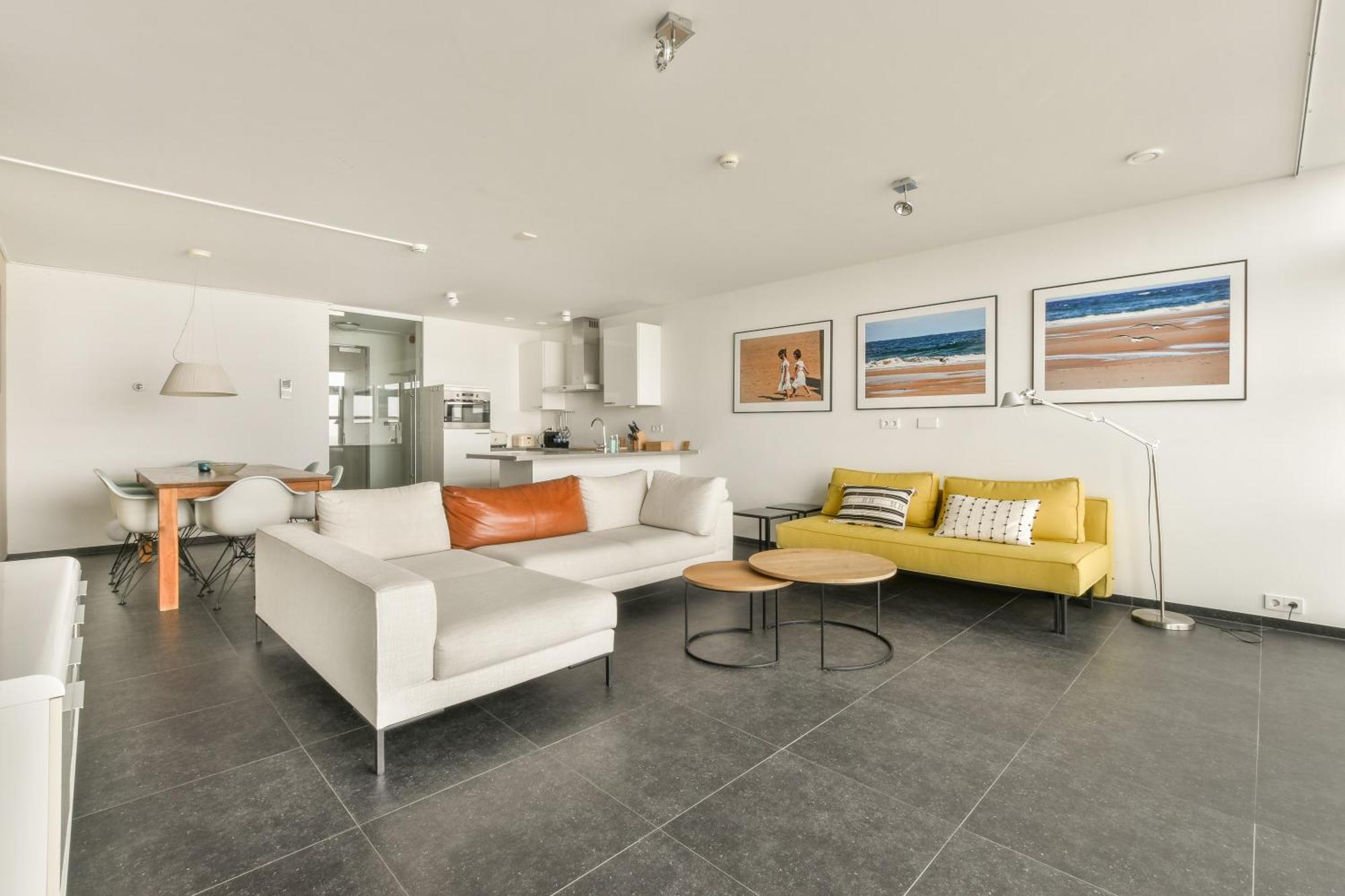 Appartement Met Frontaal Zeezicht In 布罗门代尔 外观 照片