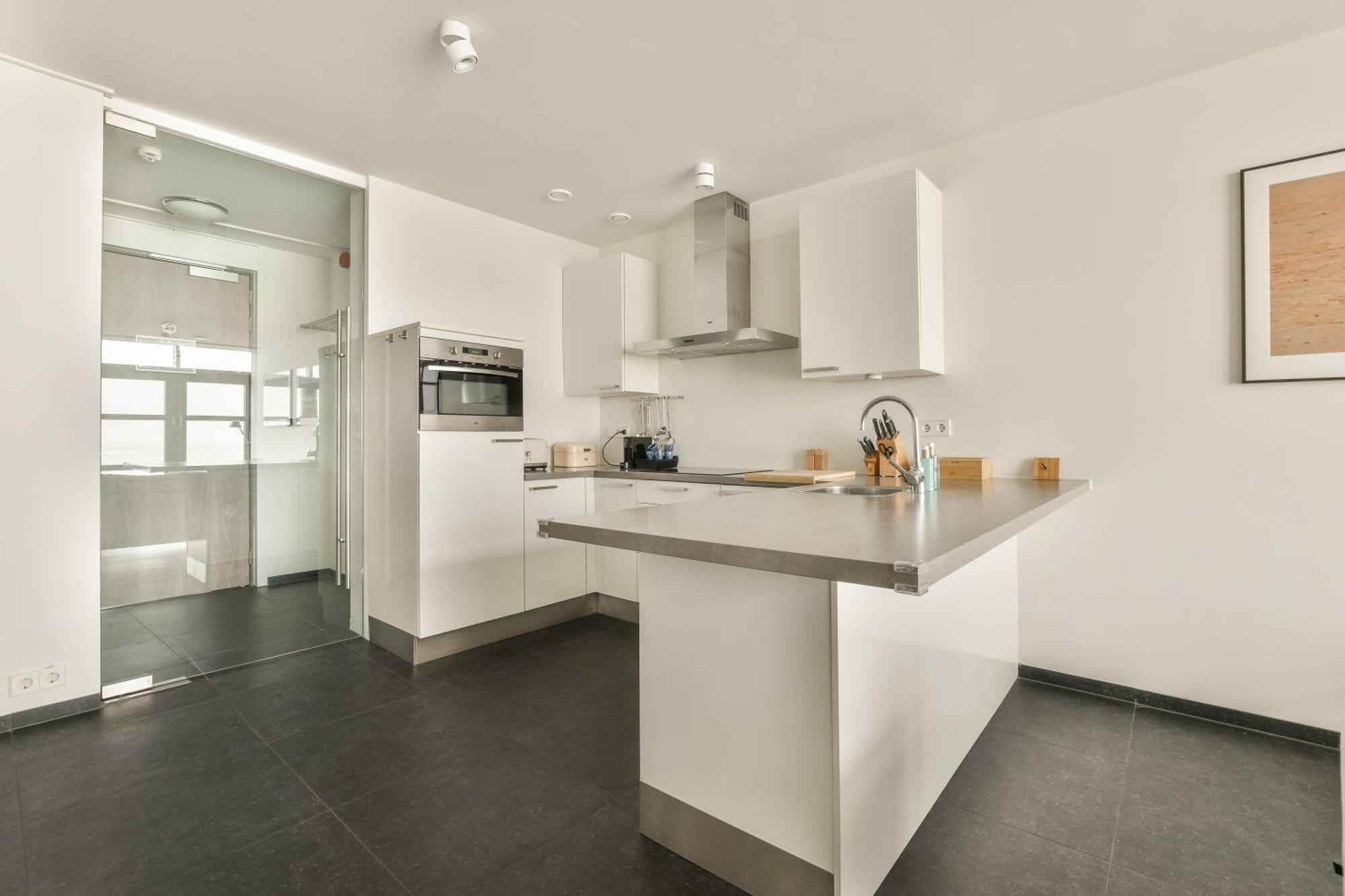 Appartement Met Frontaal Zeezicht In 布罗门代尔 外观 照片